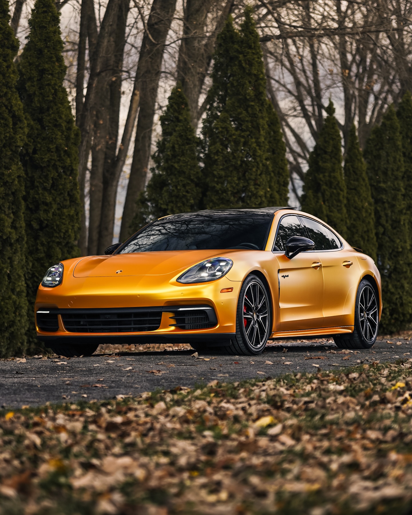 Porsche Panamera, Satin Energetic Yellow
